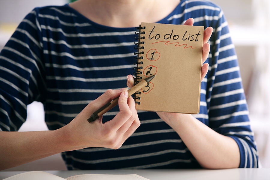 Conseil 3 : la to do list