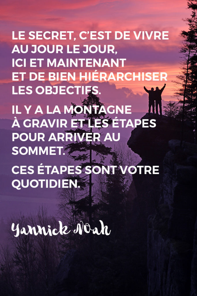 Citation de Yannick Noah