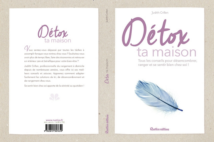 Détox ta maison, la couverture du livre