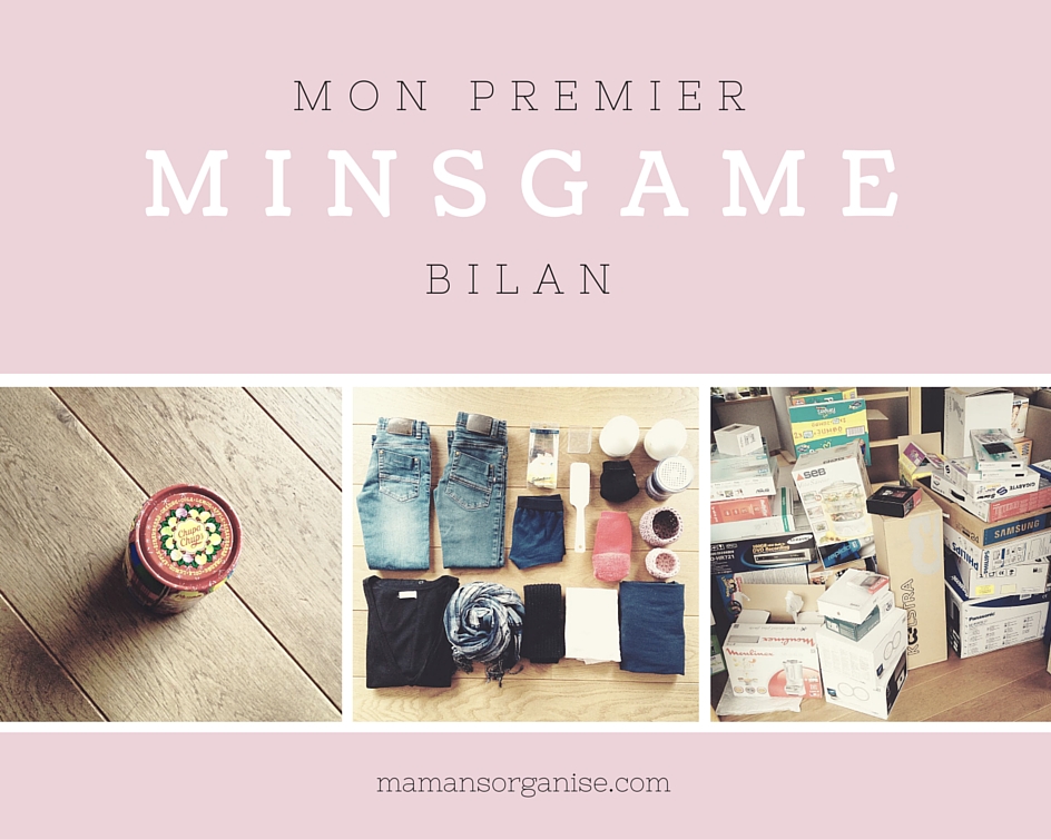 Bilan de mon premier MinsGame