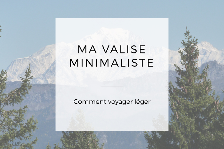 valise minimaliste